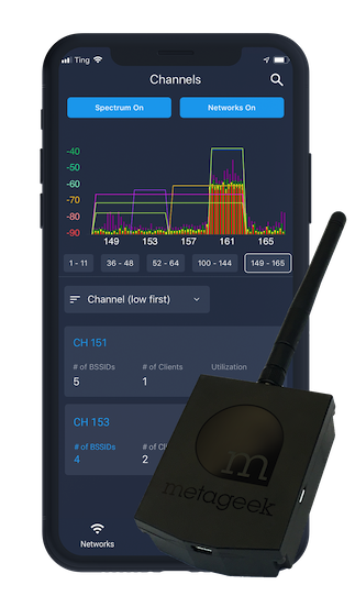 Wi-Spy Air from MetaGeek - Deploy, Troubleshoot, and Maintain WiFi Networks